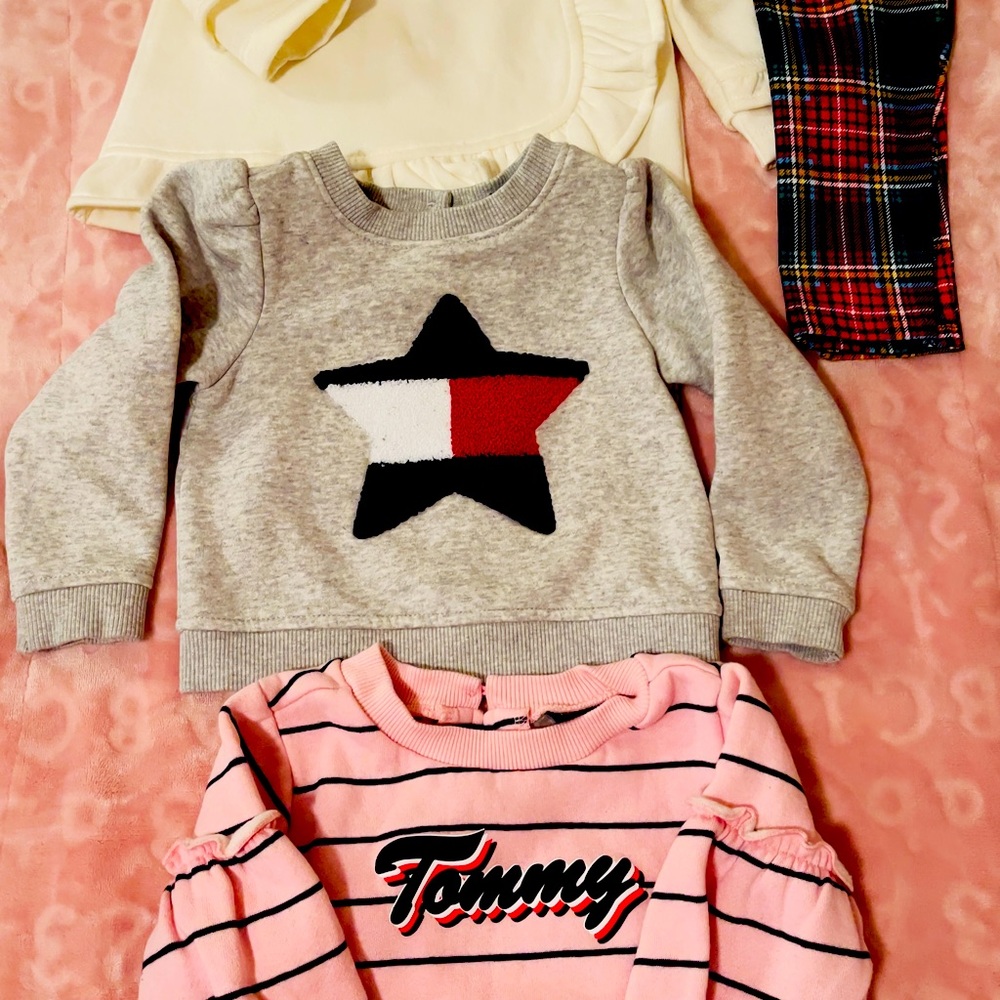 Girls toddler Tommy Hilfiger tops